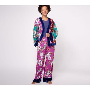 Tolani Women's Sleepwear Sz XS Analia Piece Sleep Set Multi-colored